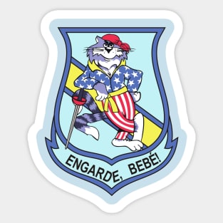 Tomcat - Engarde bebe... Sticker